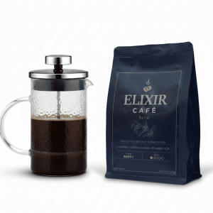 Cafetera Prensa Francesa + Café Elixir Variedades
