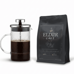Cafetera Prensa Francesa + Café Elixir Variedades